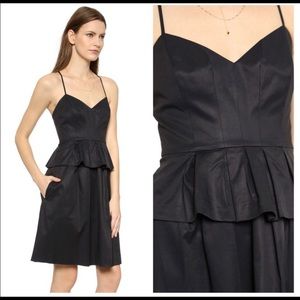 Elizabeth & James Peplum Gosha Cocktail Dress NWT